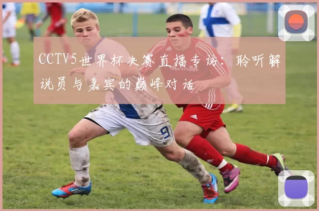 CCTV5世界杯决赛直播专访：聆听解说员与嘉宾的巅峰对话