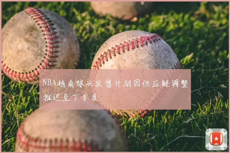 NBA越南球衣发售计划因供应链调整推迟至下季度